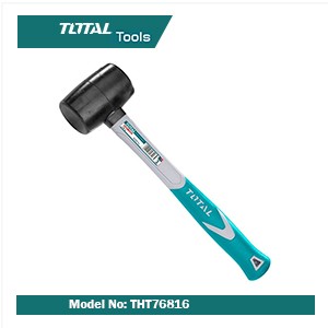Rubber Hammer .5LB/80Z/220g-THT76816 Total