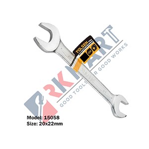 20x22mm Double Open End Spanner (Wrench)-15058 Tolsen Brand