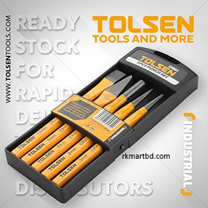 5 Pcs Punch Set Tolsen-25091