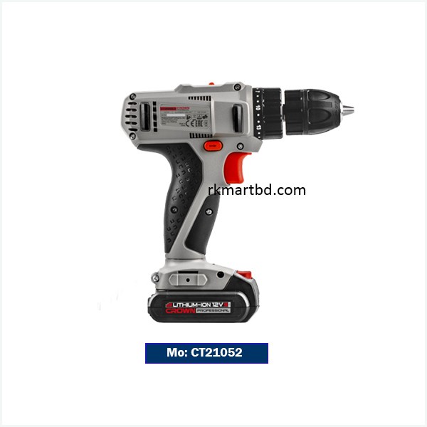 Cordless Screwdriver & Drill CT21052LH Crown