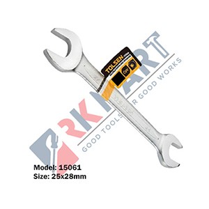 25x28mm Double Open End Spanner (Wrench)-15061 Tolsen Brand