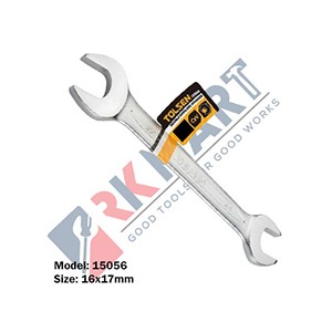 16x17mm Double Open End Spanner (Wrench)-15056 Tolsen Brand