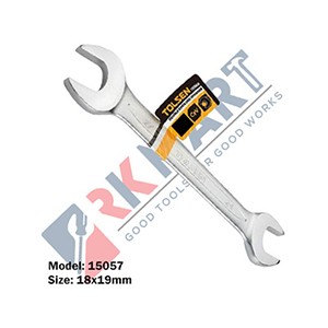 18x19mm Double Open End Spanner (Wrench)-15057 Tolsen Brand