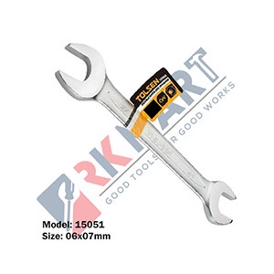 6x7mm Double Open End Spanner-15051 Tolsen Brand