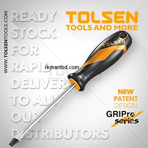 6 INCH FLAT SCREWDRIVER TOLSEN-20004